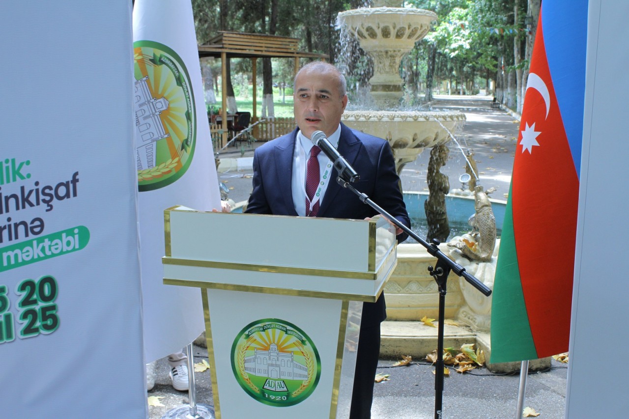 ADAU-da yay məktəbinin açılış mərasimi keçirilib - FOTOLAR